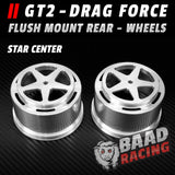 GT2 - Glue Type Flush Mount - Rear Wheels - STAR CENTERS