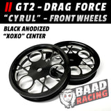 GT2 "CYRUL" - Glue Type Drag Force - Front XOXO Wheels