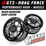 GT2 - Glue Type Drag Force - Rear Wheels - HOOP CENTERS