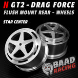 GT2 - Glue Type Flush Mount - Rear Wheels - STAR CENTERS