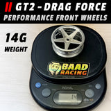 GT2 - Single - Glue Type Drag Force - Front Wheel - STAR CENTER