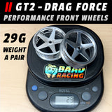 GT2 - Glue Type Drag Force - Front Wheels - STAR CENTER