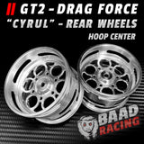 GT2 "CYRUL" - Glue Type Drag Force - Rear HOOP Wheels