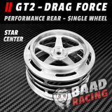 GT2 - Single - Glue Type Drag Force - Rear Wheel - STAR CENTER