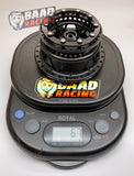 Performance Cut - BLACK ANODIZED - Rear Bead Lock Drag Wheels