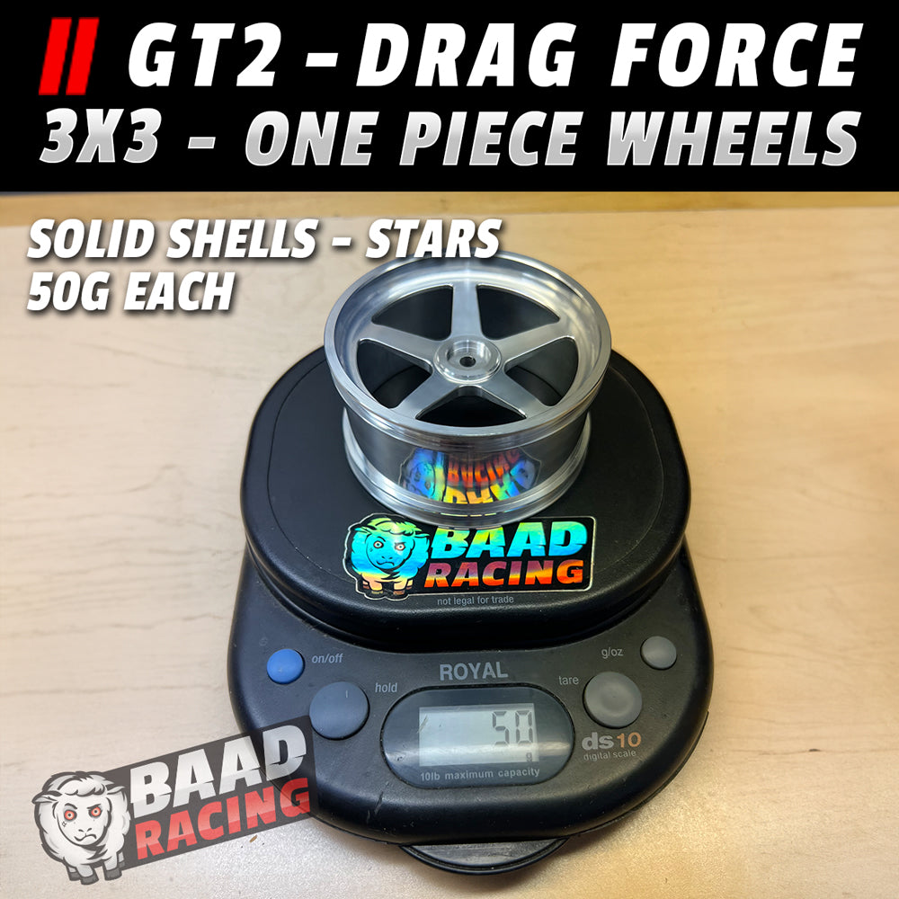 BAAD RACING | Performance RC Parts - 3X3 Glue Type - Solid Shell Rear ...