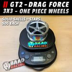 GT2 - 3x3 - One Piece - Rear SOLID SHELLS