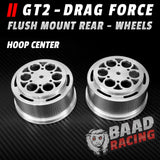 GT2 - Glue Type Flush Mount - Rear Wheels - HOOP CENTERS