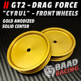 GT2 "CYRUL" - Glue Type Drag Force - Front Solid Wheels