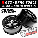 GT2 - Glue Type - Rear Wheels - Solid Shell - Star Center