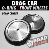 Drag Car: O-RING Front Wheels - Solid Centers