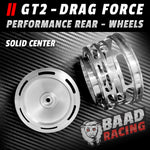 GT2 - Glue Type Drag Force - Rear Wheels - SOLID CENTERS