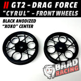 GT2 "CYRUL" - Glue Type Drag Force - Front XOXO Wheels