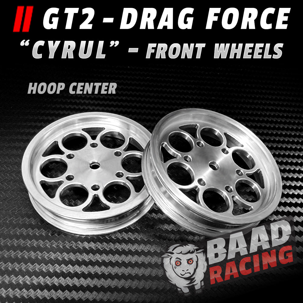 BAAD RACING Performance RC Parts "CYRUL" Glue Type Drag Car Front