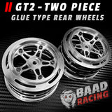 Two Piece - GT2- Glue Type Drag Force - Rear Wheels