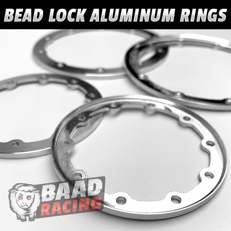 Classic Drag Racing Rims Beadlocks BAAD RACING | Performance RC Car & Truck Parts - Bead Lock Drag Wheels
