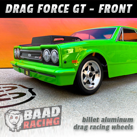 Front Drag Rims BAAD RACING | RC Car & Truck Parts |